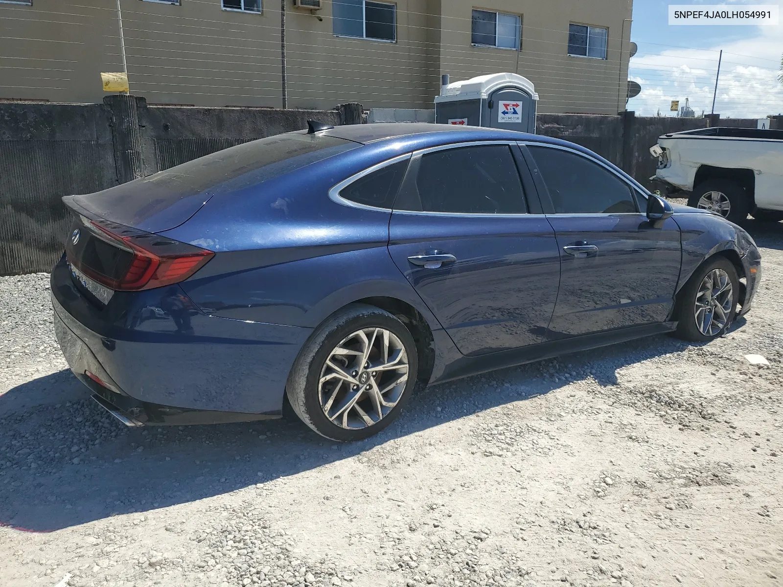 2020 Hyundai Sonata Sel VIN: 5NPEF4JA0LH054991 Lot: 63841954