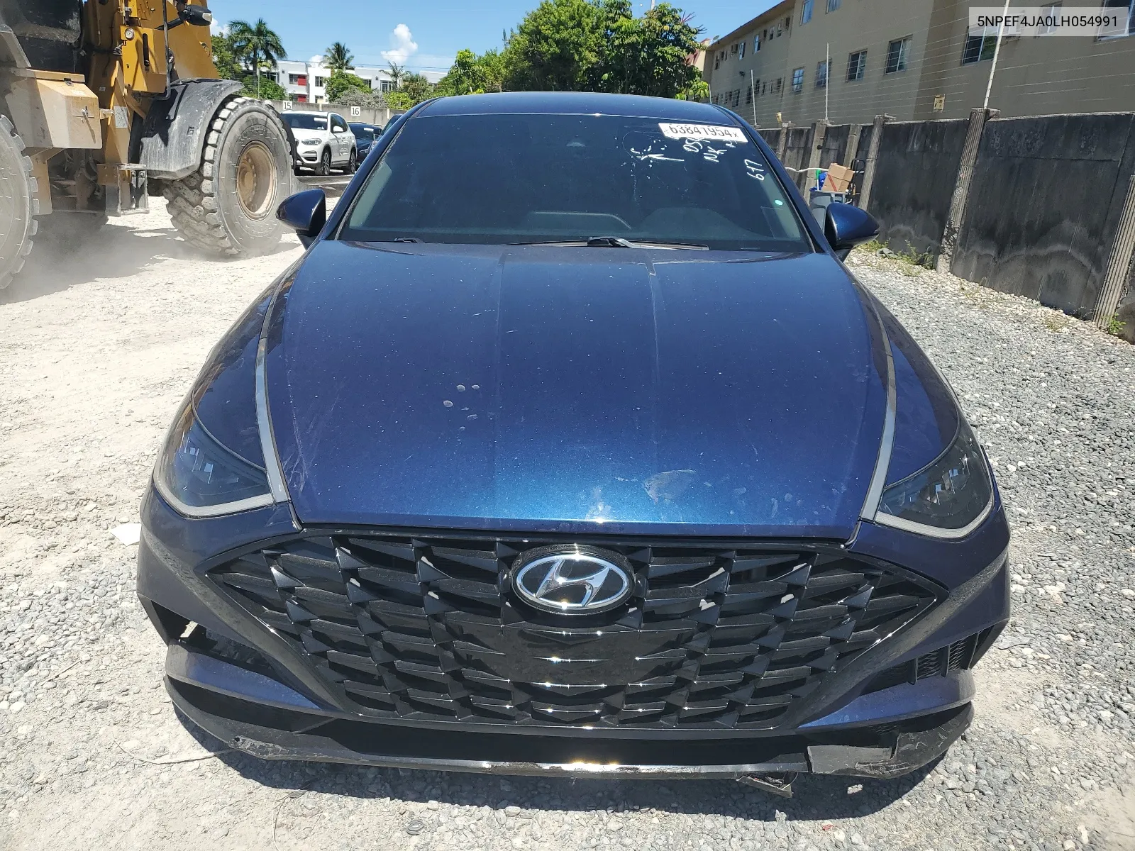 2020 Hyundai Sonata Sel VIN: 5NPEF4JA0LH054991 Lot: 63841954