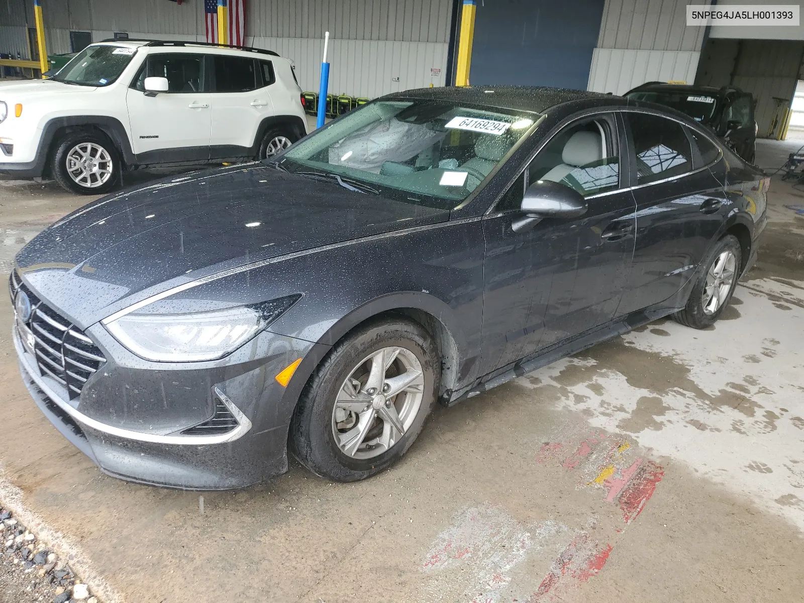 2020 Hyundai Sonata Se VIN: 5NPEG4JA5LH001393 Lot: 64169294