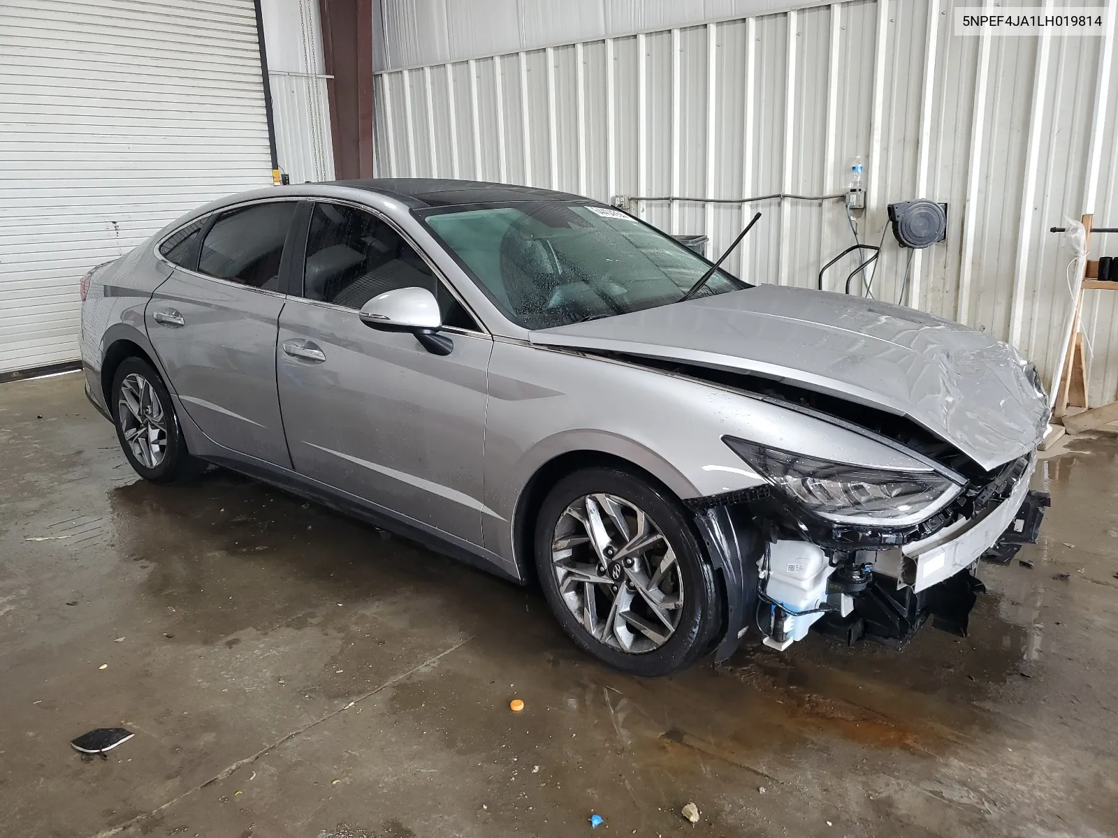 2020 Hyundai Sonata Sel VIN: 5NPEF4JA1LH019814 Lot: 64404554