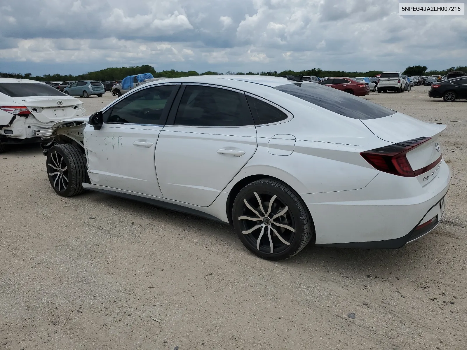 2020 Hyundai Sonata Se VIN: 5NPEG4JA2LH007216 Lot: 64564884