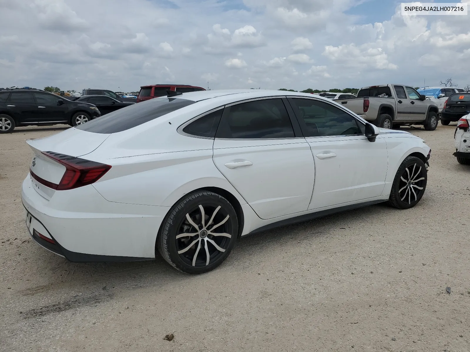 2020 Hyundai Sonata Se VIN: 5NPEG4JA2LH007216 Lot: 64564884