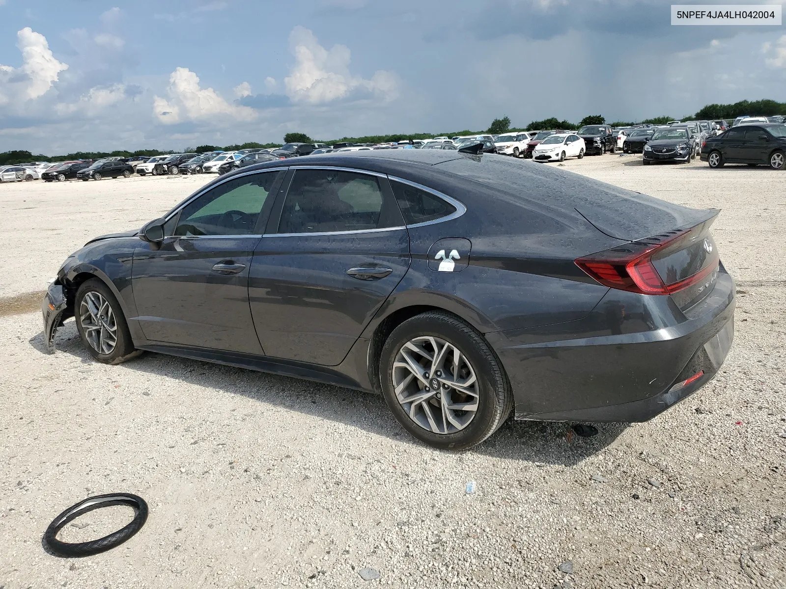 2020 Hyundai Sonata Sel VIN: 5NPEF4JA4LH042004 Lot: 64653704