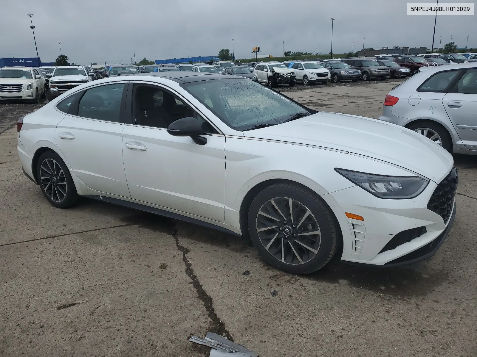 2020 Hyundai Sonata Sel Plus VIN: 5NPEJ4J28LH013029 Lot: 64846564