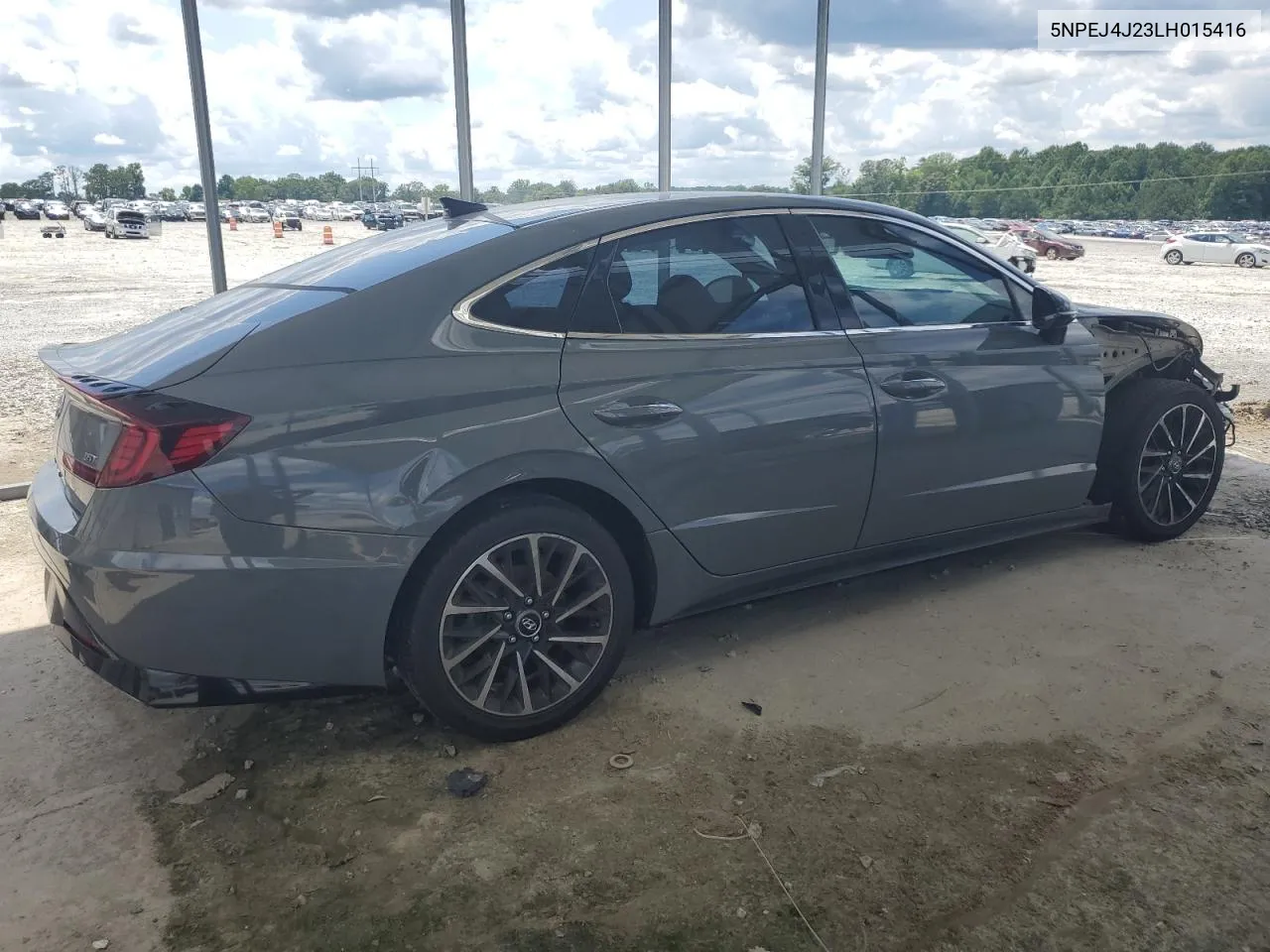 2020 Hyundai Sonata Sel Plus VIN: 5NPEJ4J23LH015416 Lot: 65114244