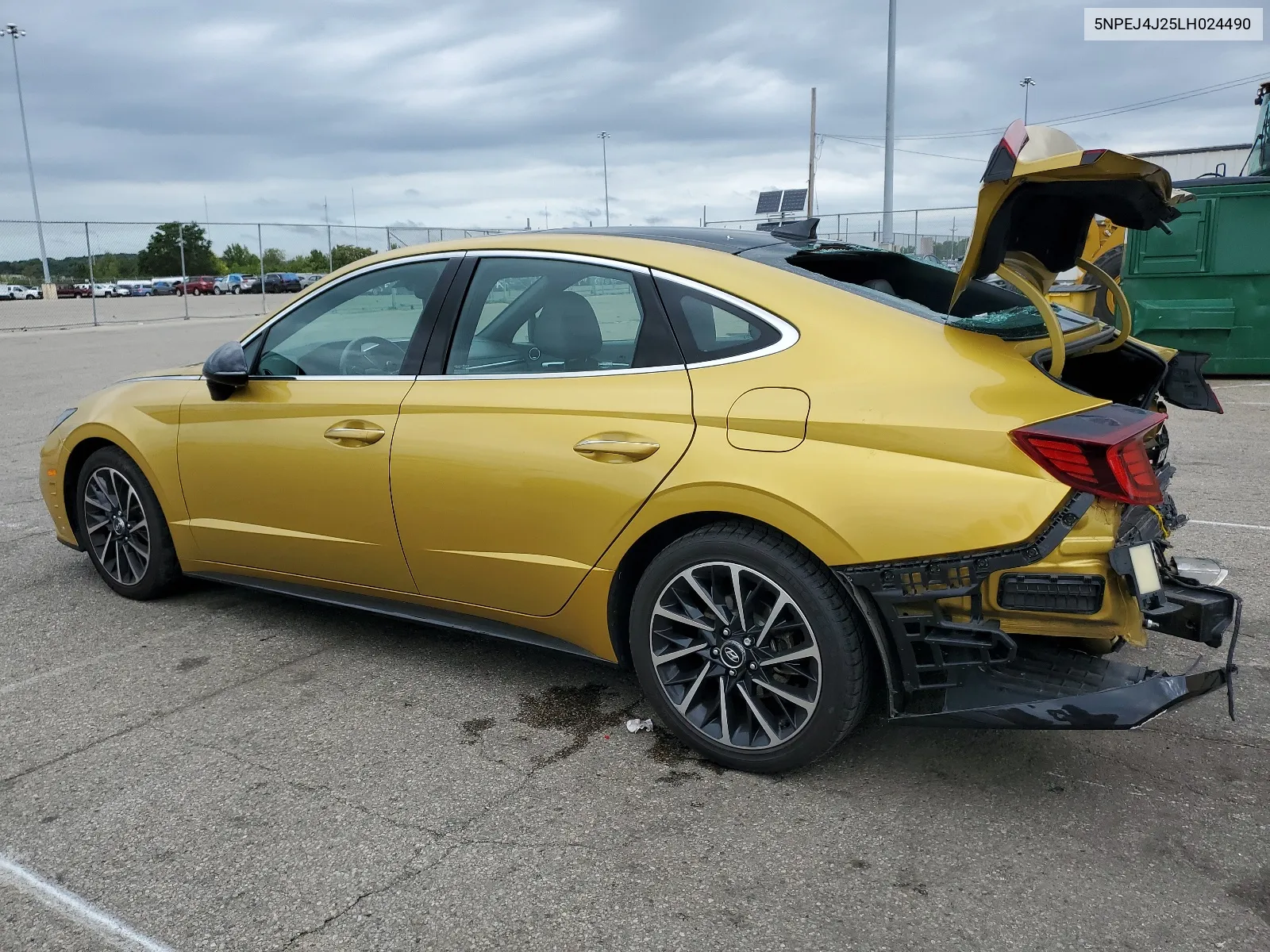 2020 Hyundai Sonata Sel Plus VIN: 5NPEJ4J25LH024490 Lot: 65225474