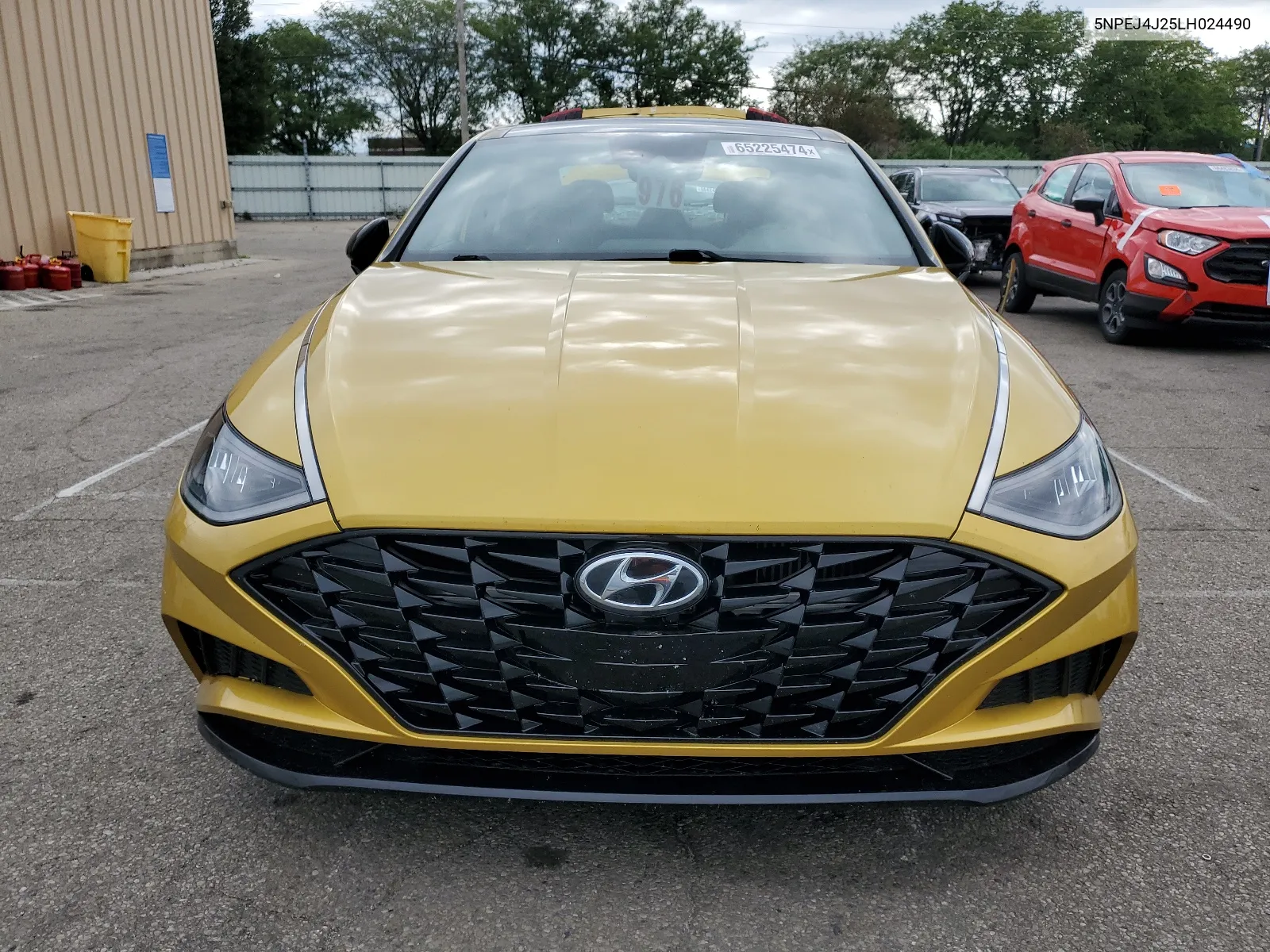 2020 Hyundai Sonata Sel Plus VIN: 5NPEJ4J25LH024490 Lot: 65225474