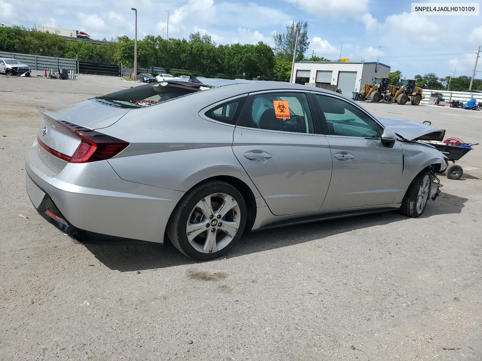 5NPEL4JA0LH010109 2020 Hyundai Sonata Sel