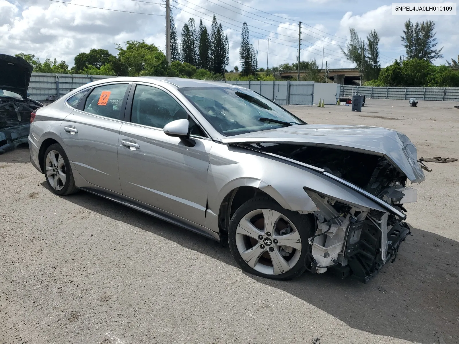 5NPEL4JA0LH010109 2020 Hyundai Sonata Sel