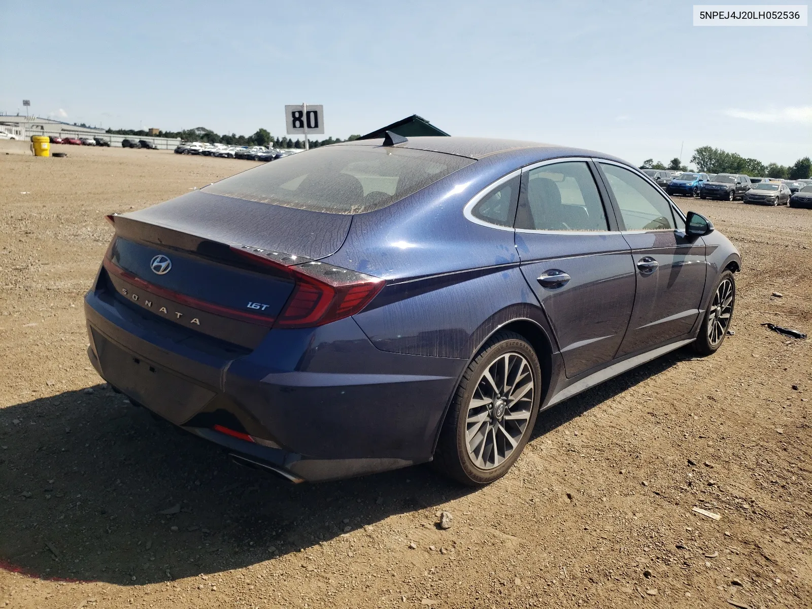 2020 Hyundai Sonata Sel Plus VIN: 5NPEJ4J20LH052536 Lot: 66282874