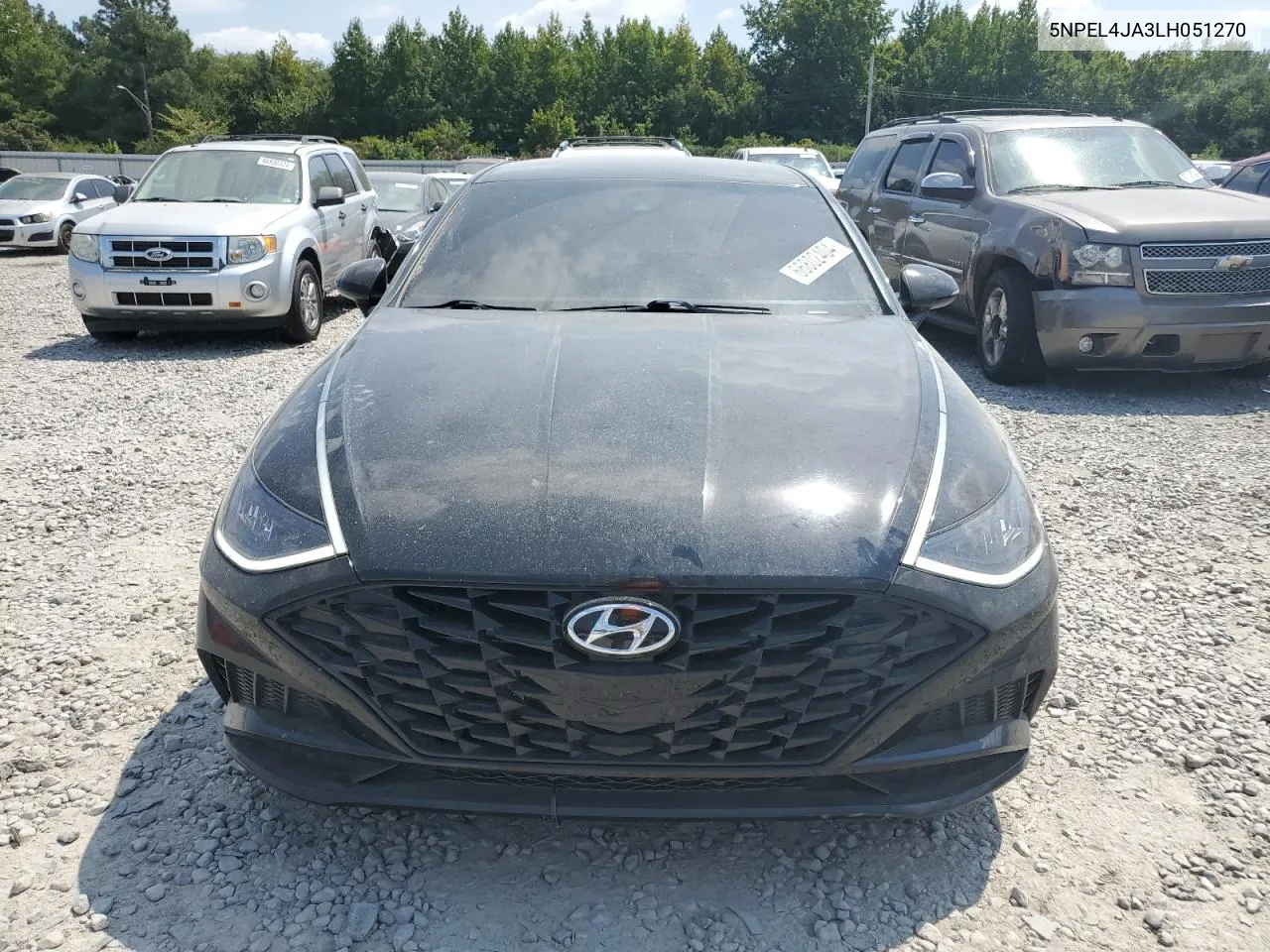 2020 Hyundai Sonata Sel VIN: 5NPEL4JA3LH051270 Lot: 66802404