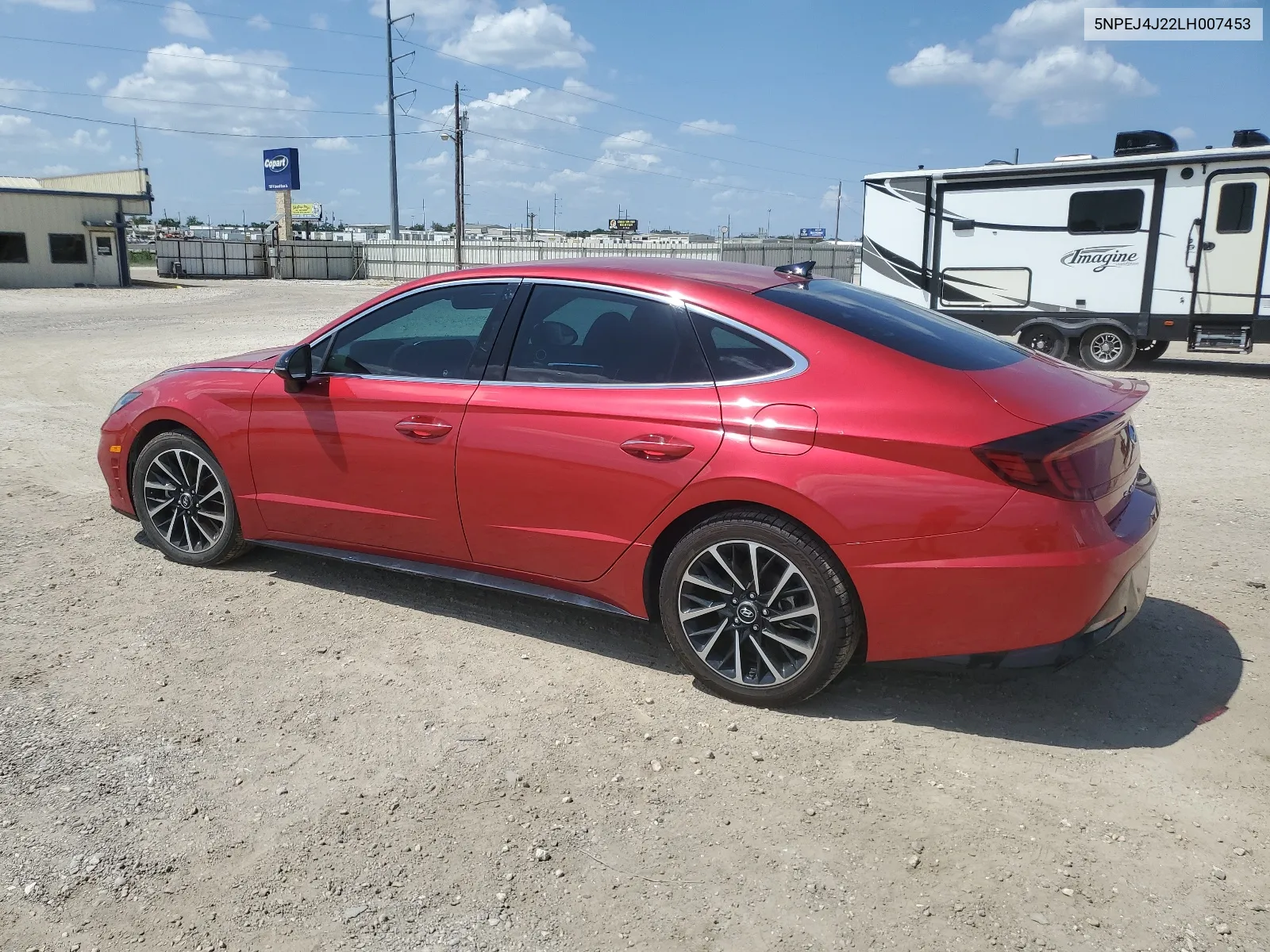 2020 Hyundai Sonata Sel Plus VIN: 5NPEJ4J22LH007453 Lot: 67450954