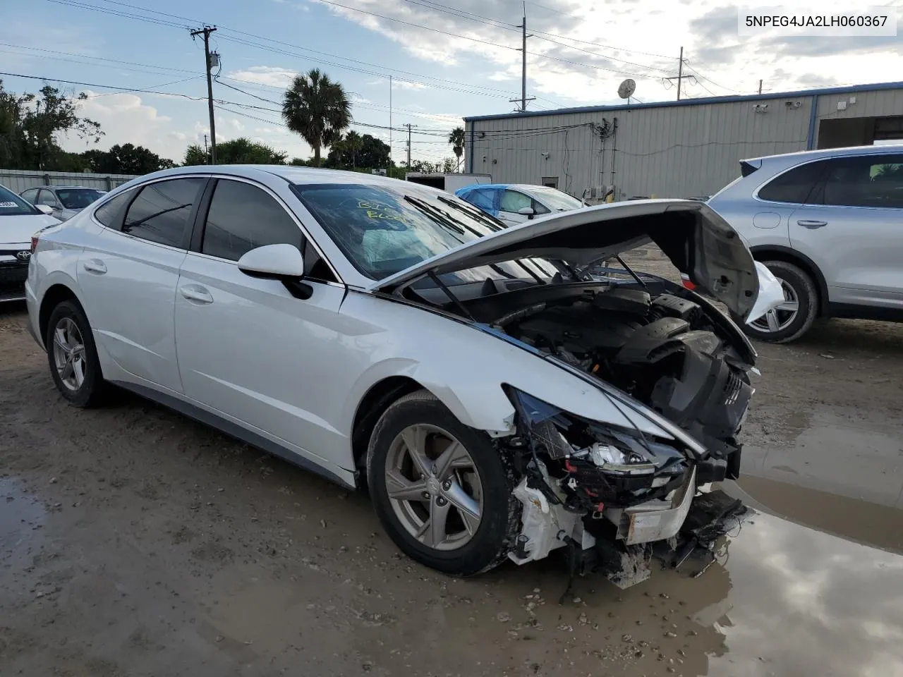 5NPEG4JA2LH060367 2020 Hyundai Sonata Se