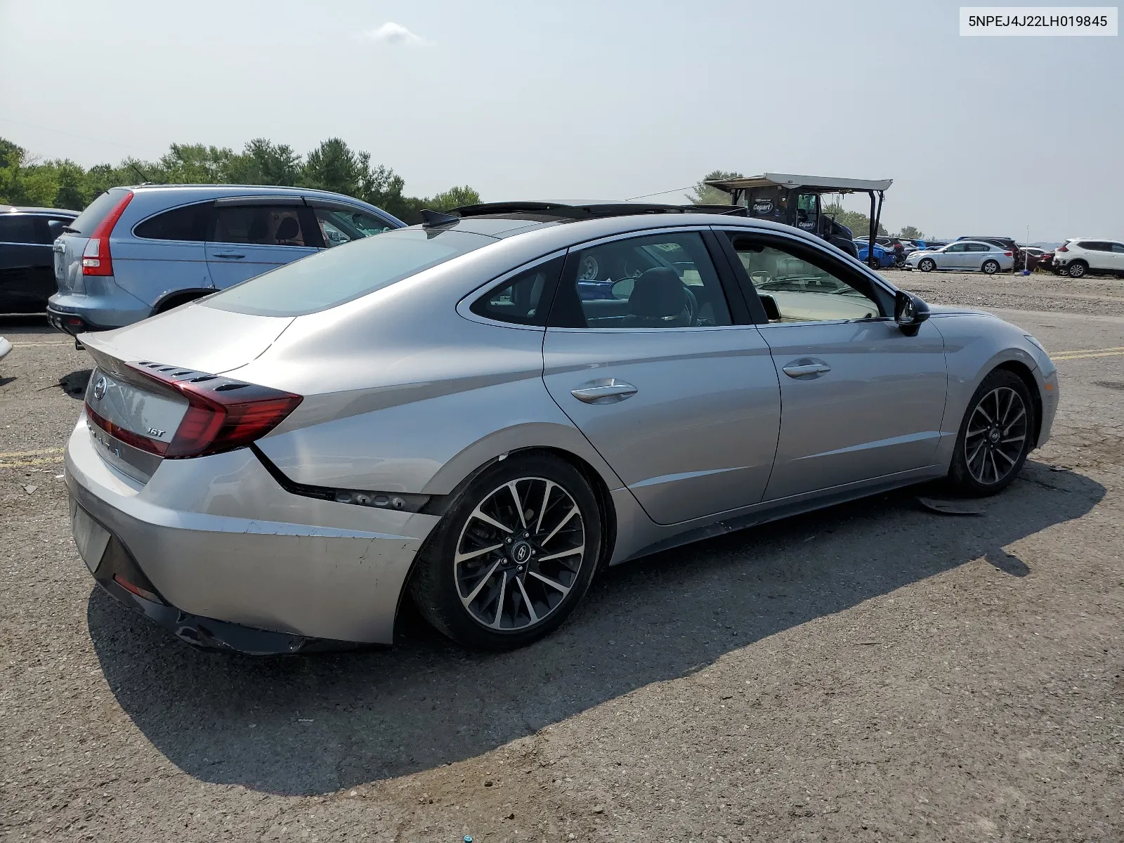 2020 Hyundai Sonata Sel Plus VIN: 5NPEJ4J22LH019845 Lot: 67683614