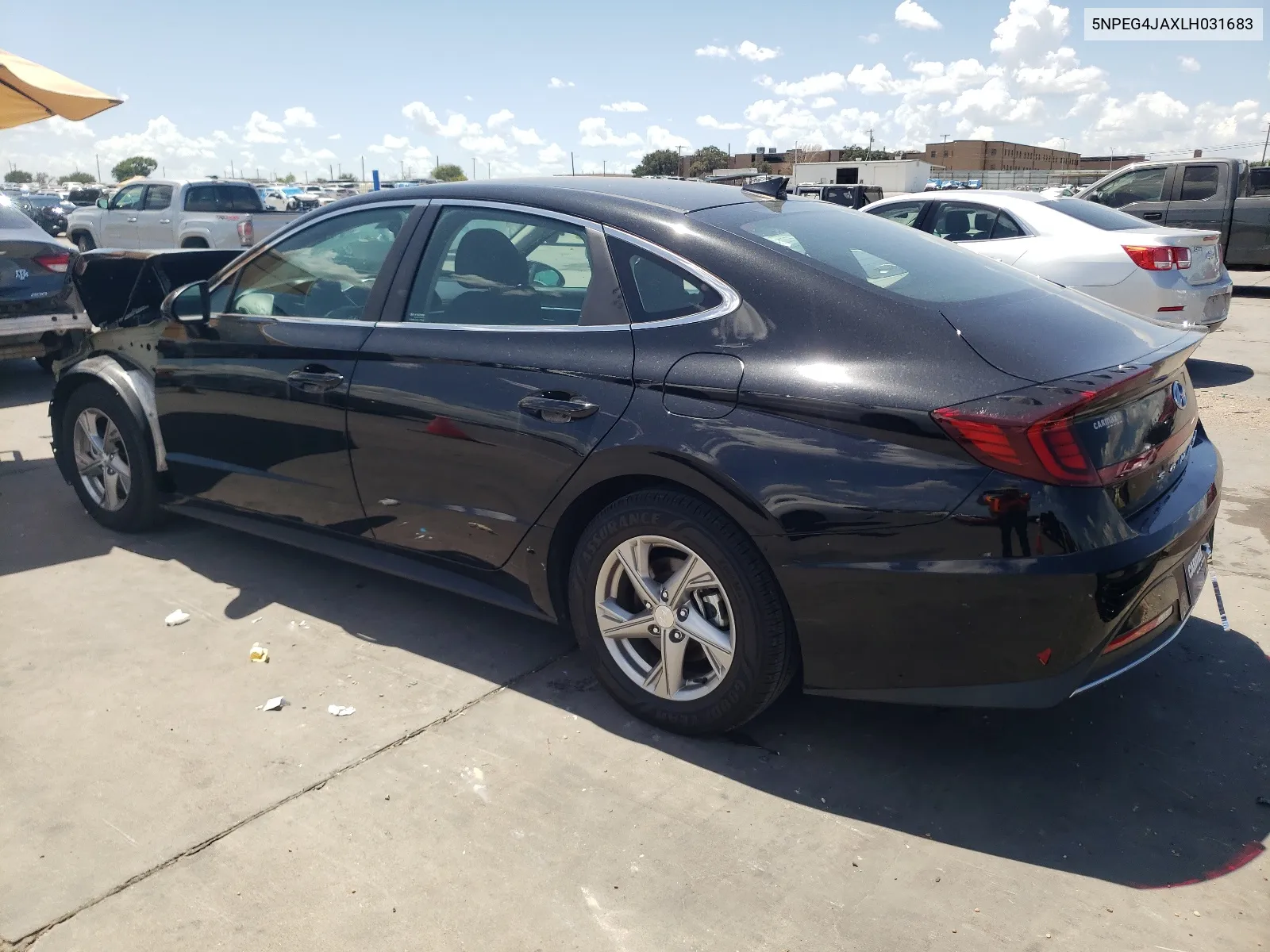 2020 Hyundai Sonata Se VIN: 5NPEG4JAXLH031683 Lot: 67773994