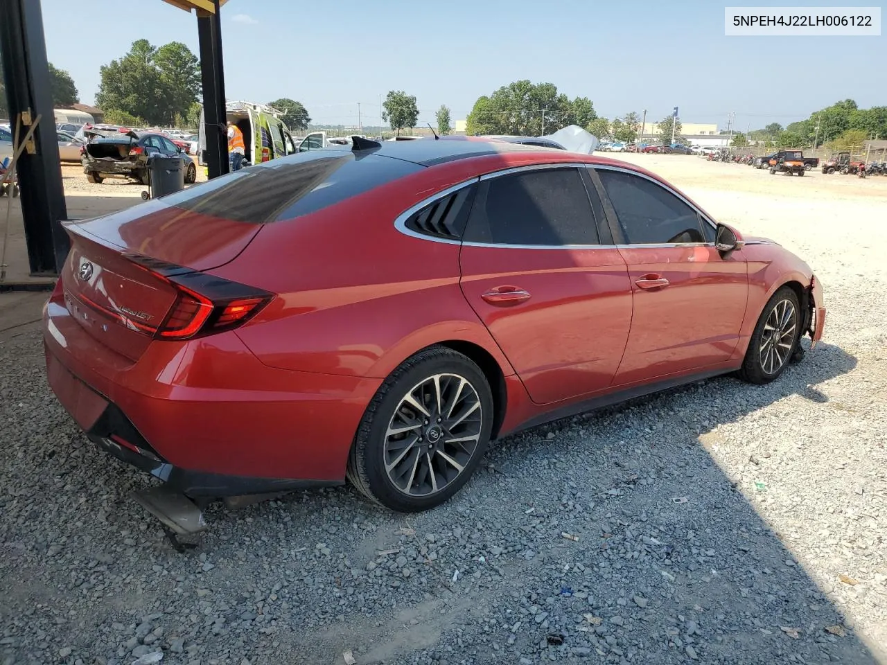 2020 Hyundai Sonata Limited VIN: 5NPEH4J22LH006122 Lot: 68337464