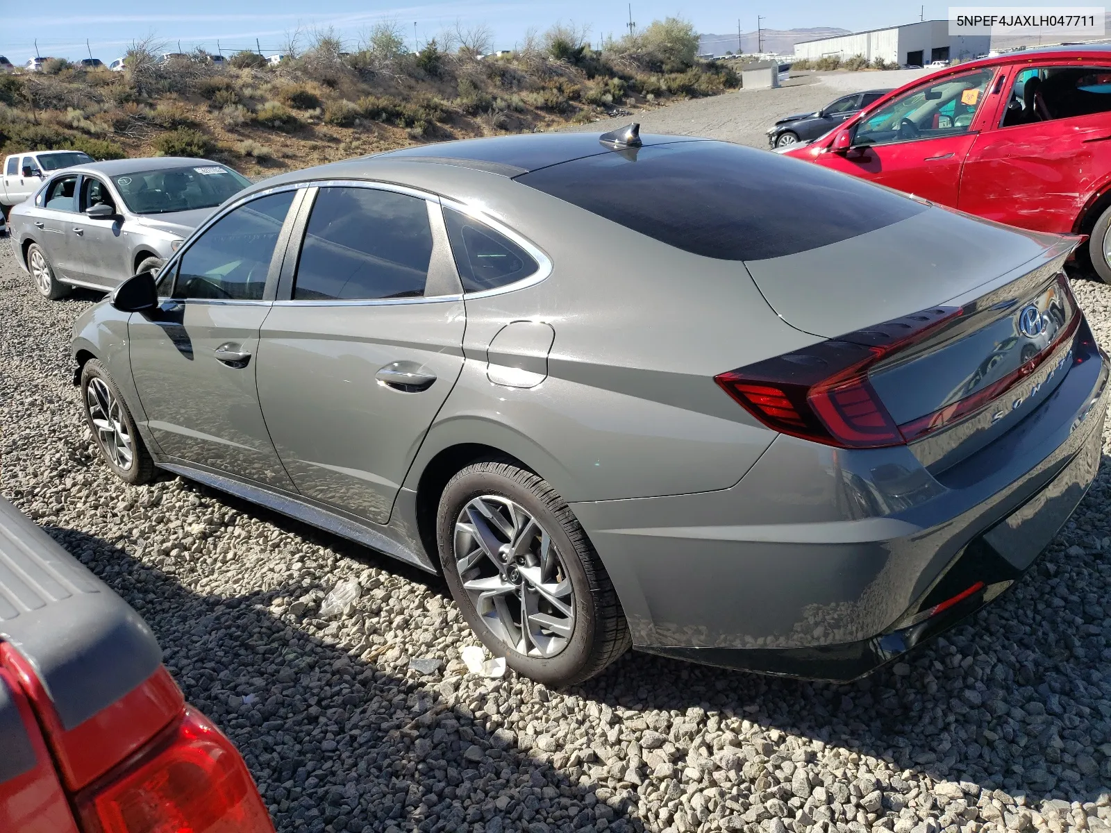 2020 Hyundai Sonata Sel VIN: 5NPEF4JAXLH047711 Lot: 68476084