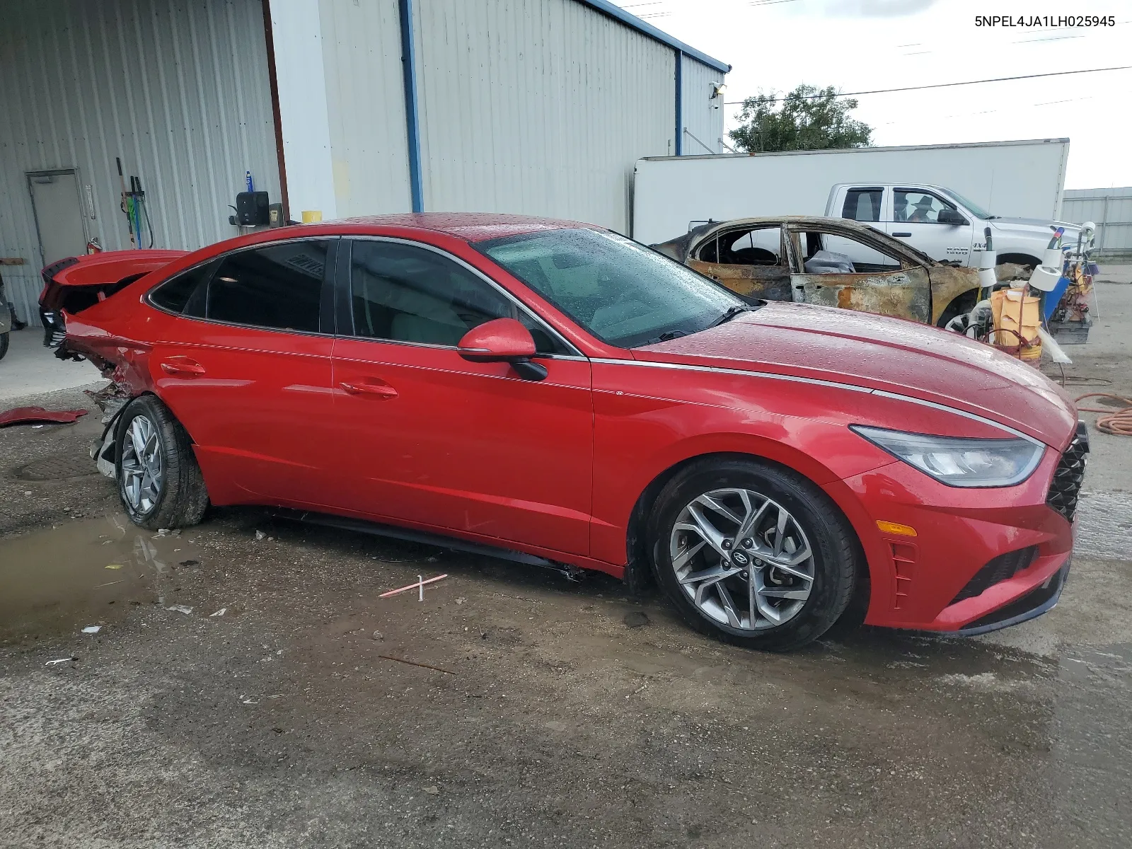 2020 Hyundai Sonata Sel VIN: 5NPEL4JA1LH025945 Lot: 68534834