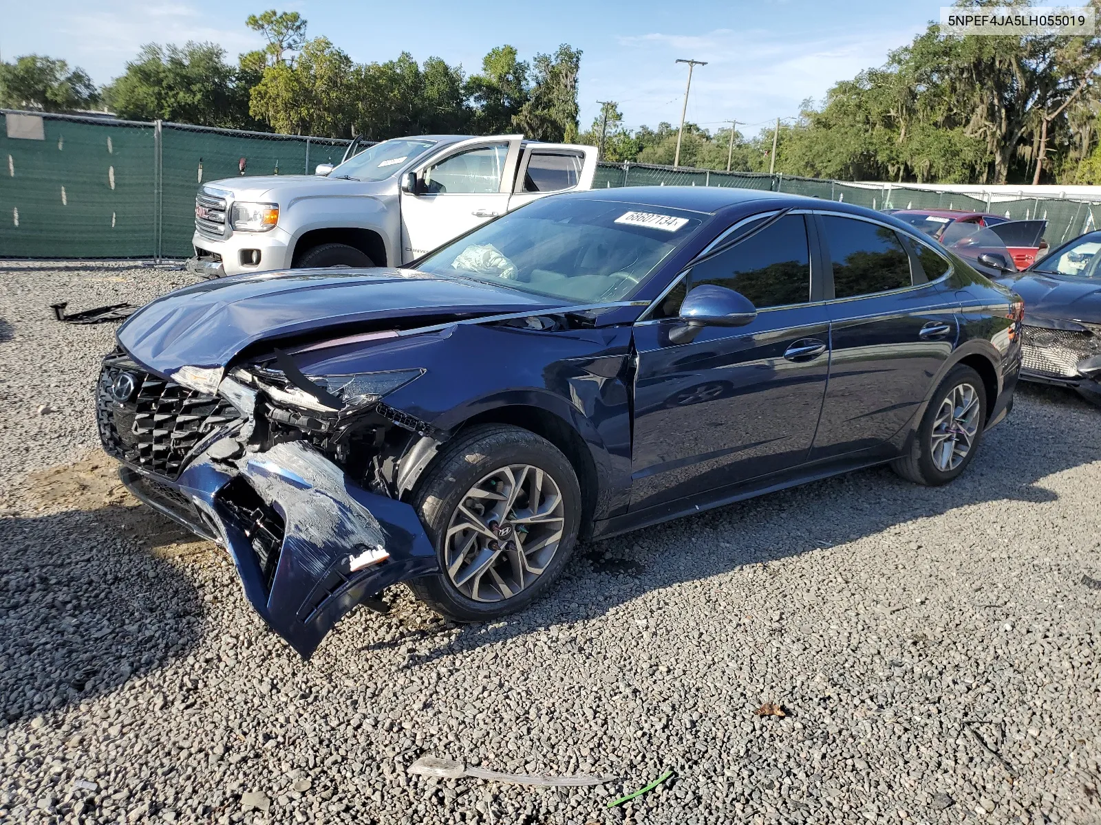 5NPEF4JA5LH055019 2020 Hyundai Sonata Sel