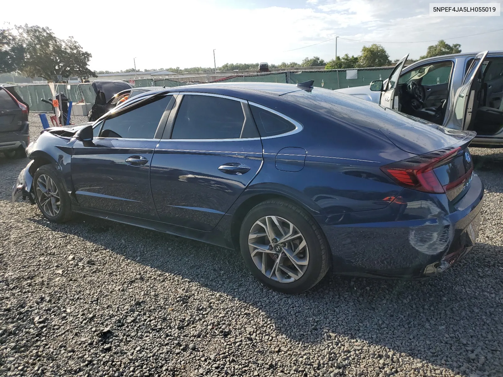 2020 Hyundai Sonata Sel VIN: 5NPEF4JA5LH055019 Lot: 68607134