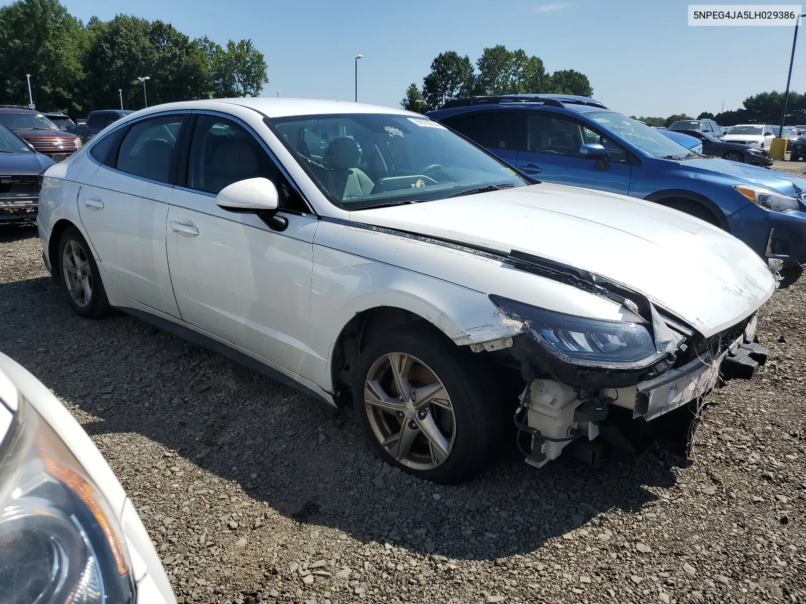 5NPEG4JA5LH029386 2020 Hyundai Sonata Se