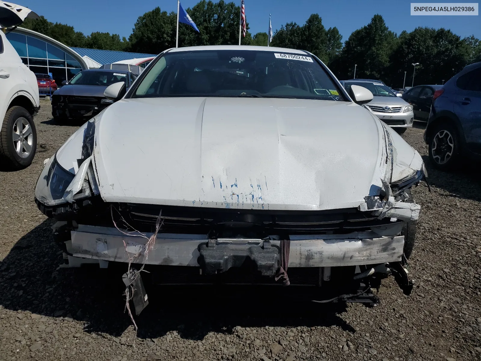 5NPEG4JA5LH029386 2020 Hyundai Sonata Se