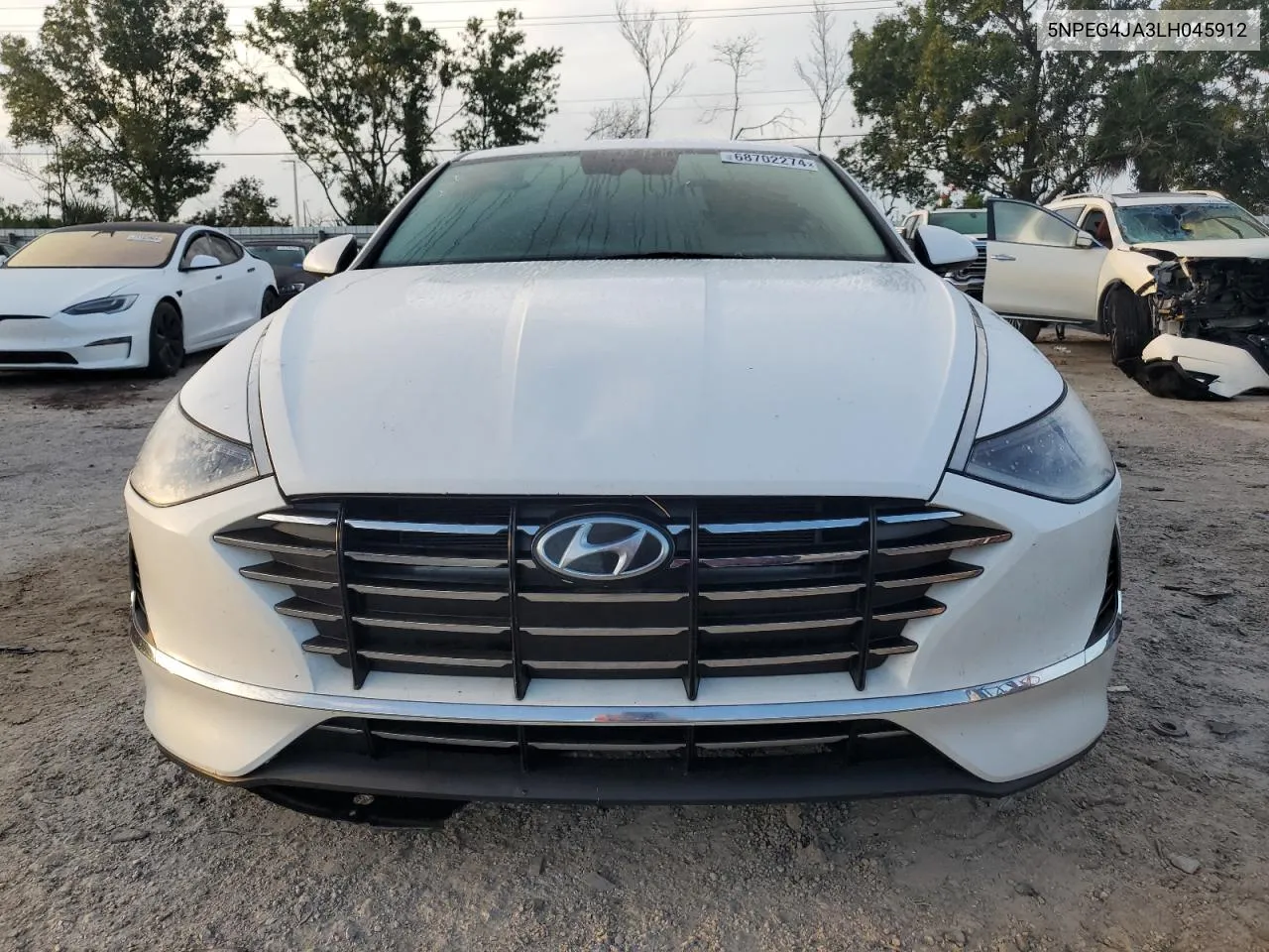 5NPEG4JA3LH045912 2020 Hyundai Sonata Se