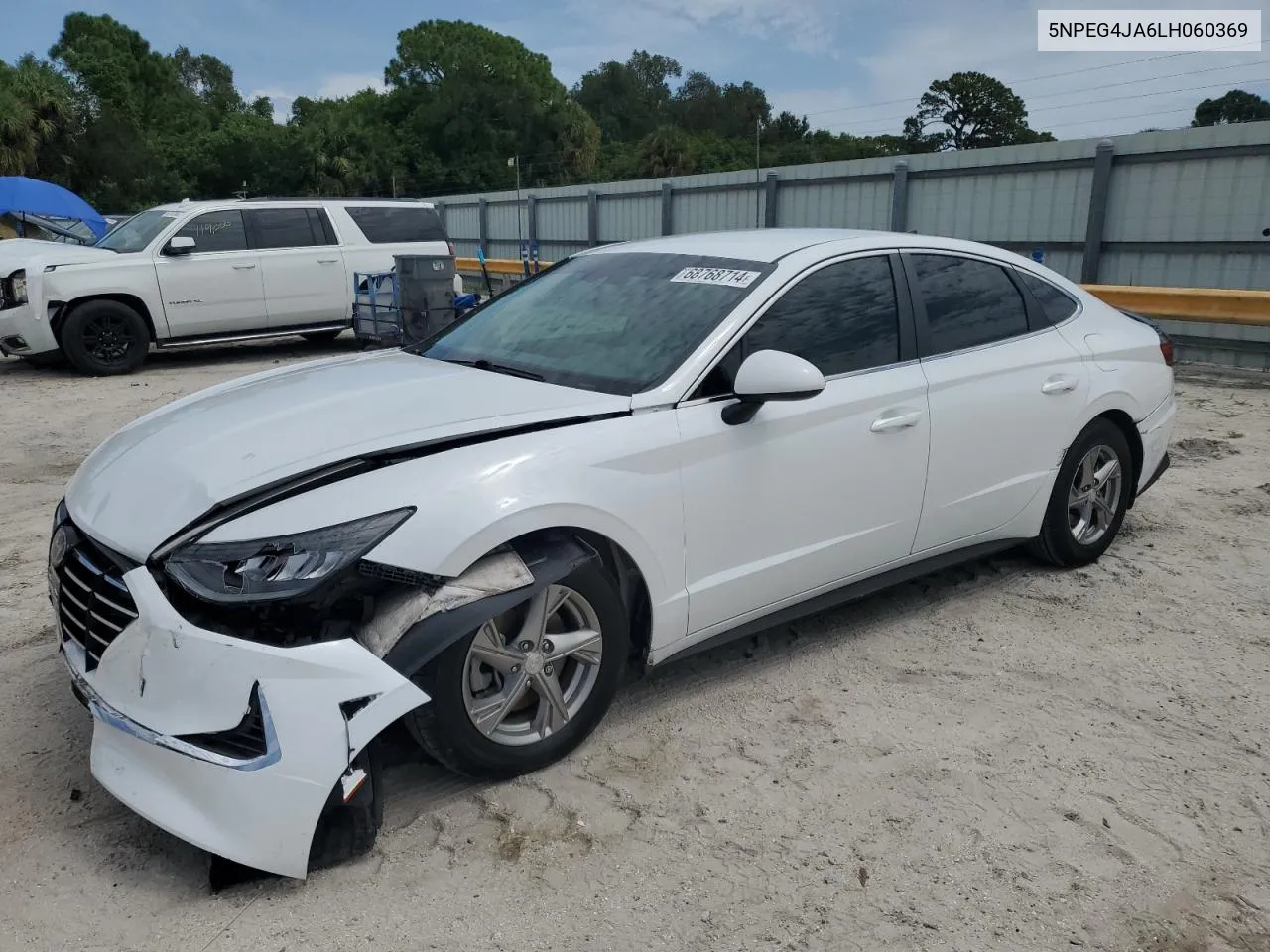 5NPEG4JA6LH060369 2020 Hyundai Sonata Se