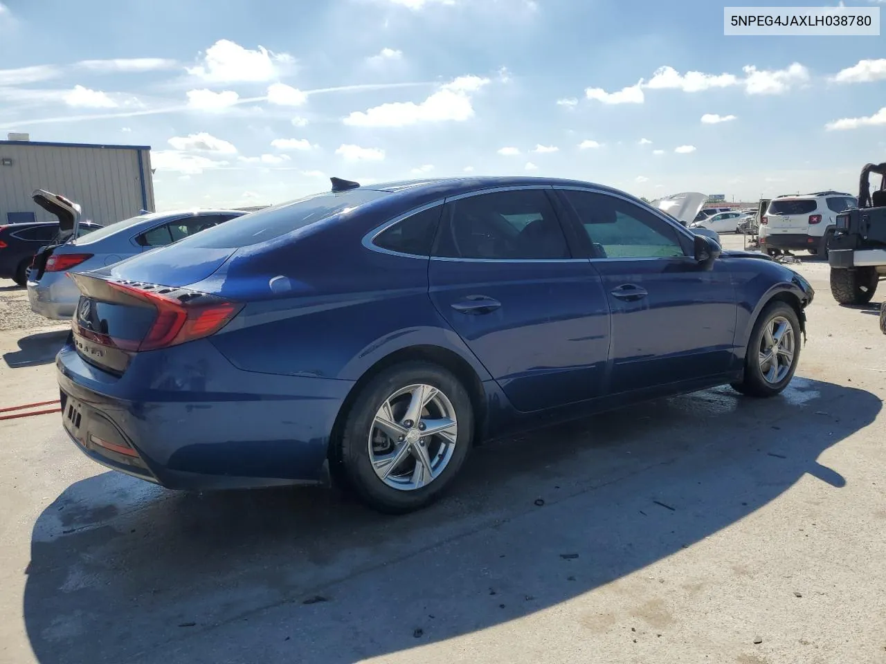 2020 Hyundai Sonata Se VIN: 5NPEG4JAXLH038780 Lot: 68863134