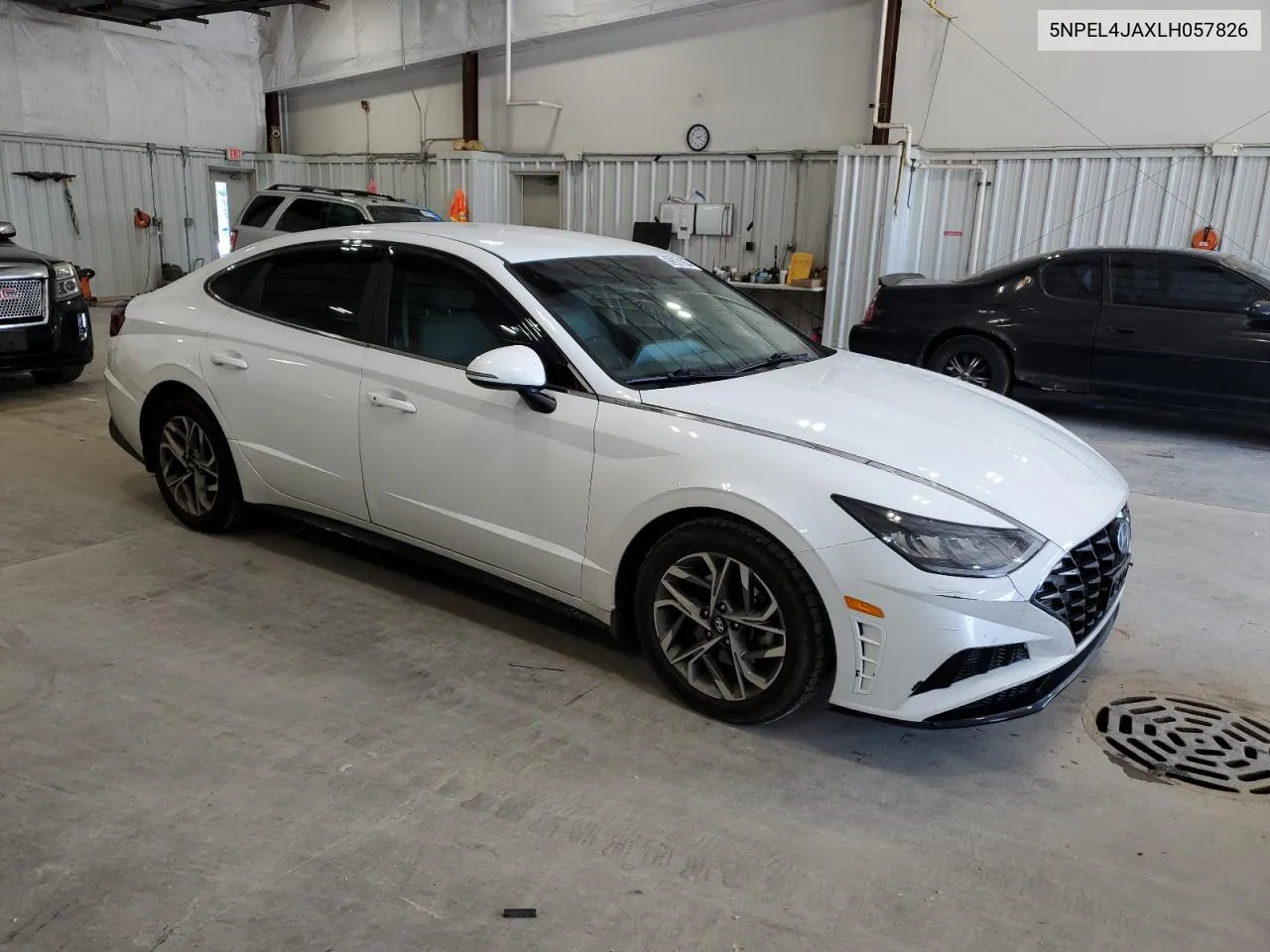 2020 Hyundai Sonata Sel VIN: 5NPEL4JAXLH057826 Lot: 68921934