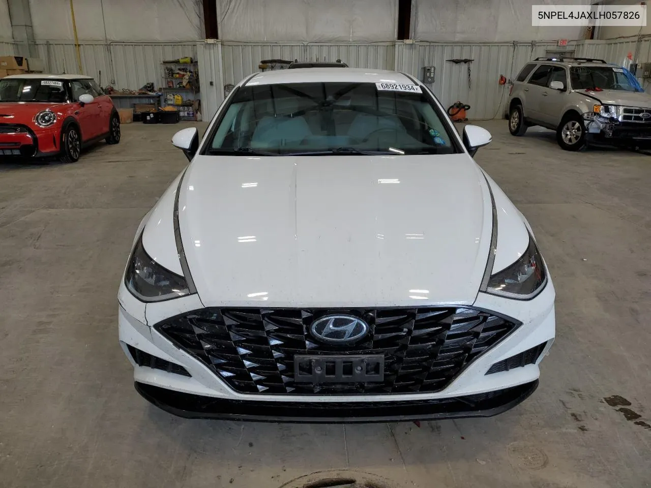 2020 Hyundai Sonata Sel VIN: 5NPEL4JAXLH057826 Lot: 68921934