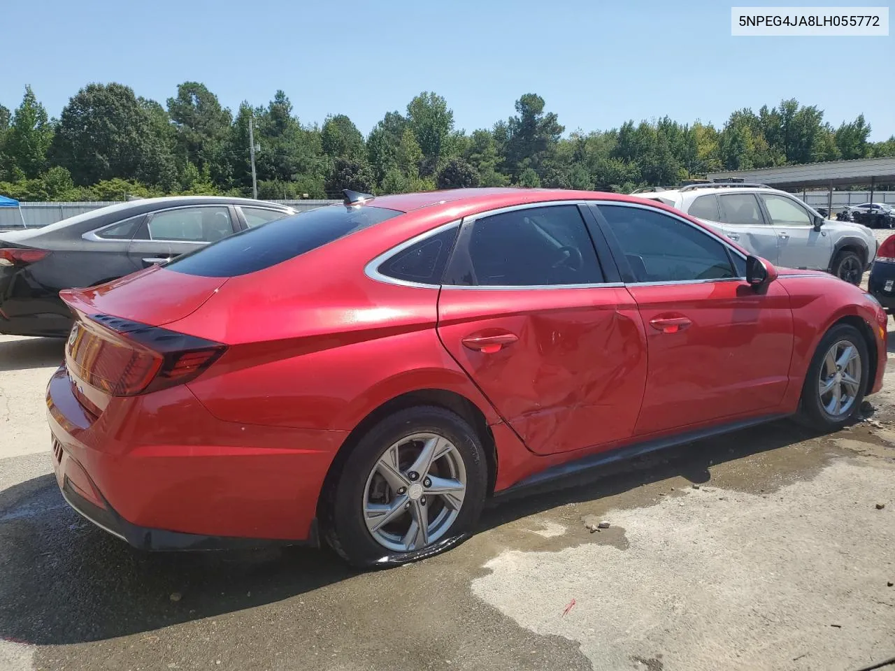 5NPEG4JA8LH055772 2020 Hyundai Sonata Se