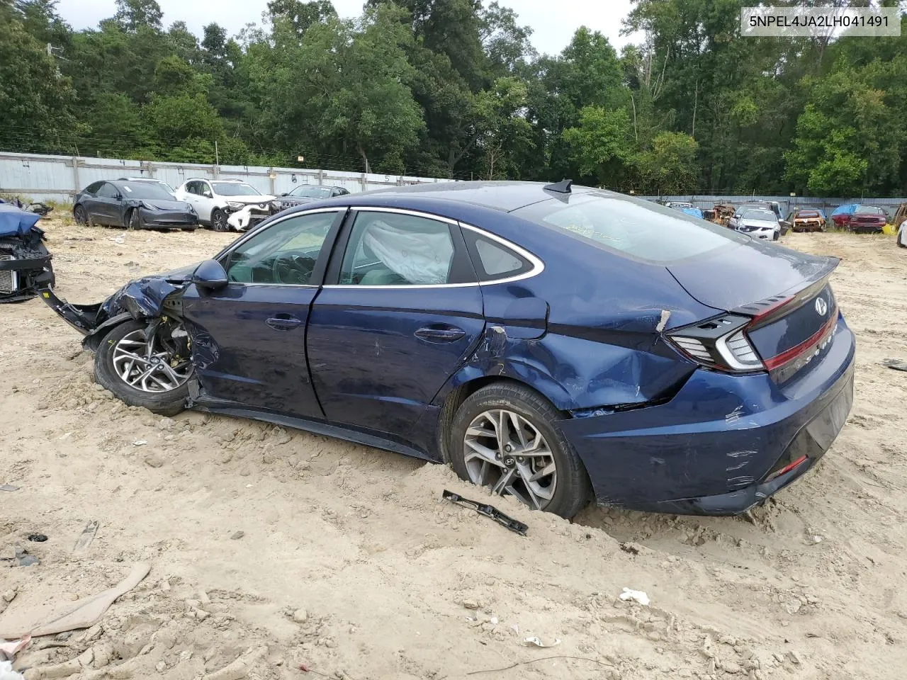 5NPEL4JA2LH041491 2020 Hyundai Sonata Sel