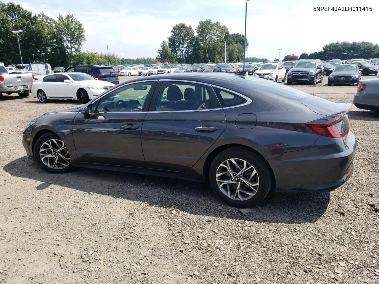 2020 Hyundai Sonata Sel VIN: 5NPEF4JA2LH011415 Lot: 69163344