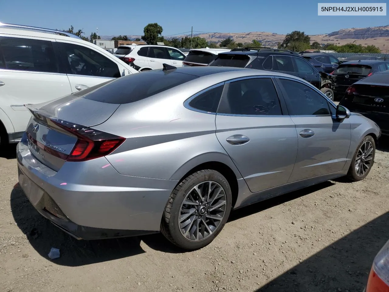 2020 Hyundai Sonata Limited VIN: 5NPEH4J2XLH005915 Lot: 69331644