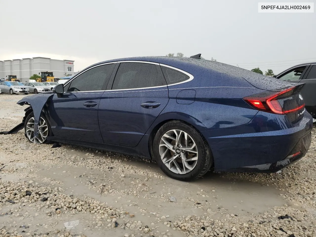 2020 Hyundai Sonata Sel VIN: 5NPEF4JA2LH002469 Lot: 69568534