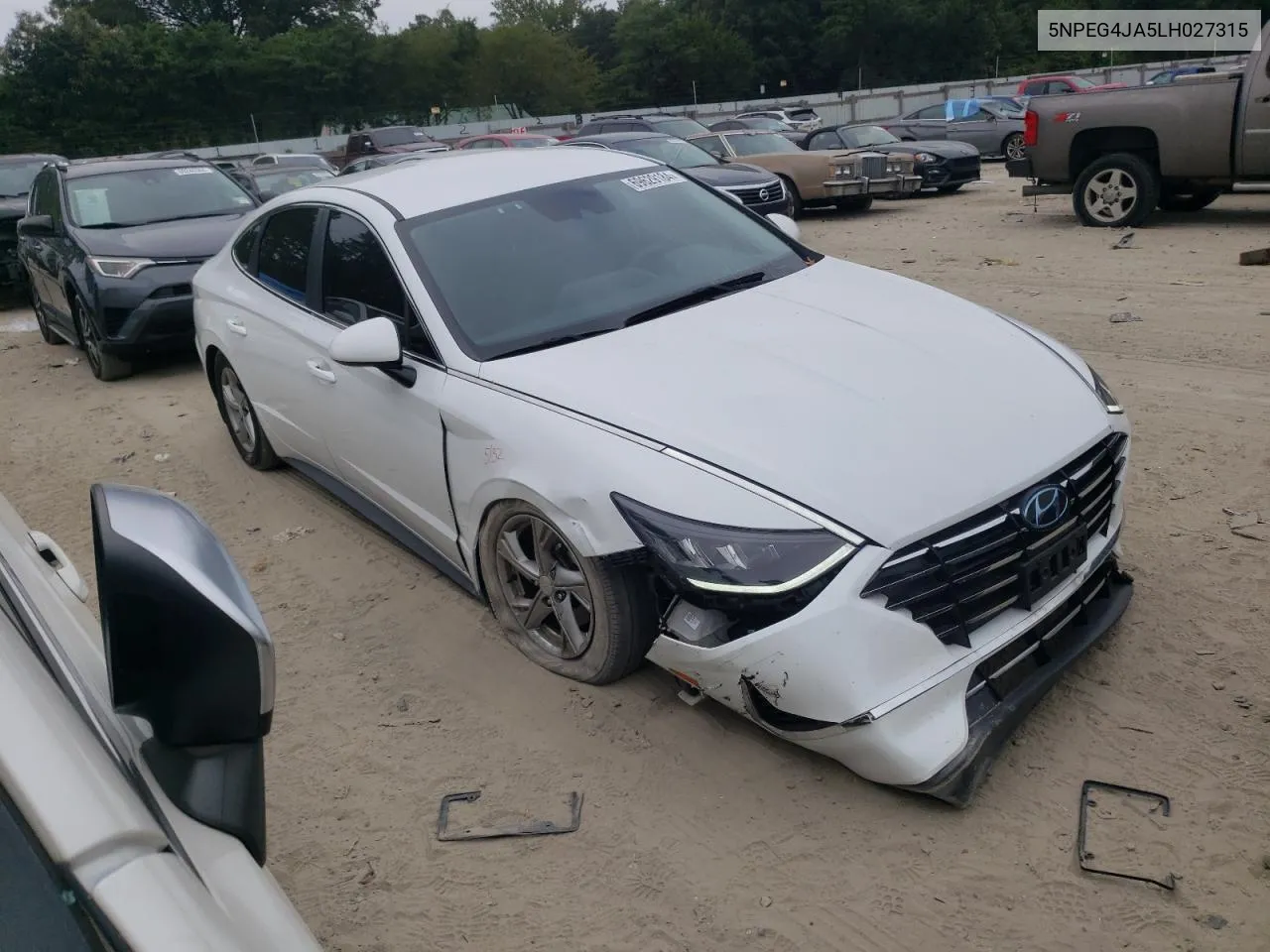 5NPEG4JA5LH027315 2020 Hyundai Sonata Se