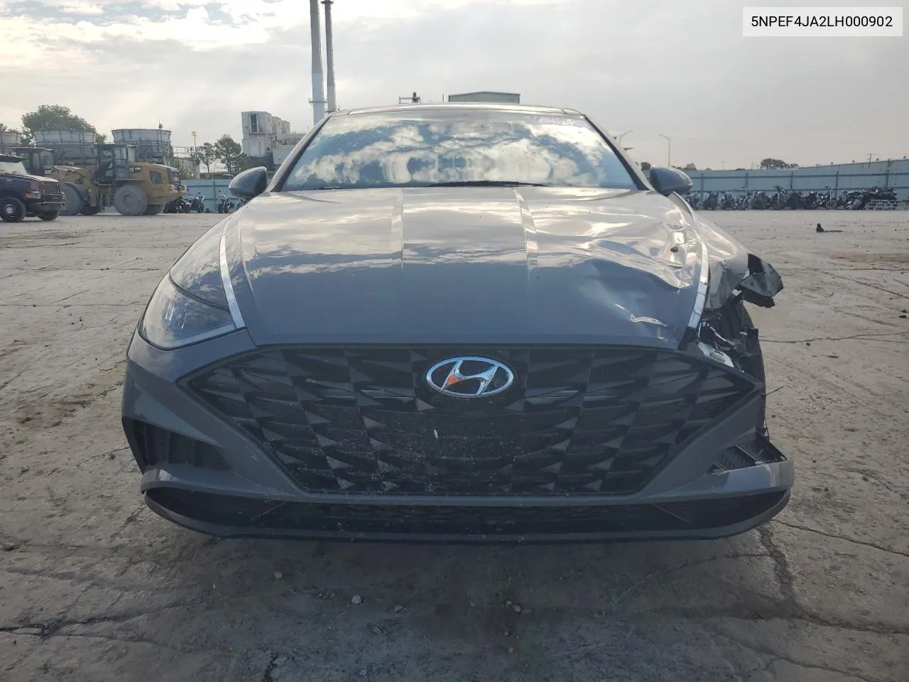 2020 Hyundai Sonata Sel VIN: 5NPEF4JA2LH000902 Lot: 69647244