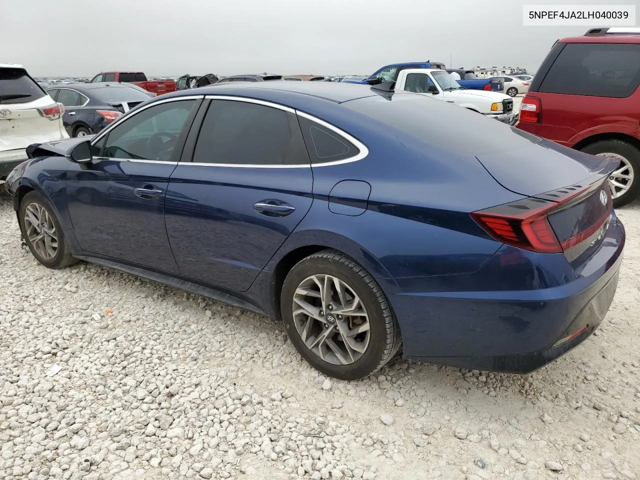 5NPEF4JA2LH040039 2020 Hyundai Sonata Sel