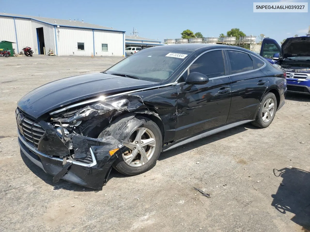 2020 Hyundai Sonata Se VIN: 5NPEG4JA6LH039327 Lot: 69733304