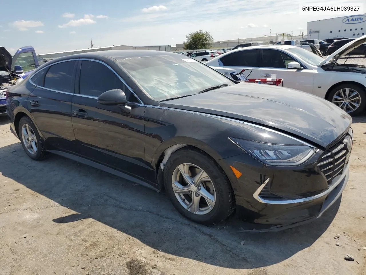 2020 Hyundai Sonata Se VIN: 5NPEG4JA6LH039327 Lot: 69733304