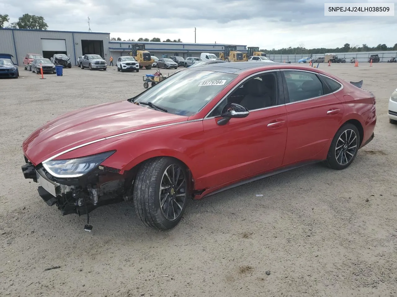 2020 Hyundai Sonata Sel Plus VIN: 5NPEJ4J24LH038509 Lot: 69779704