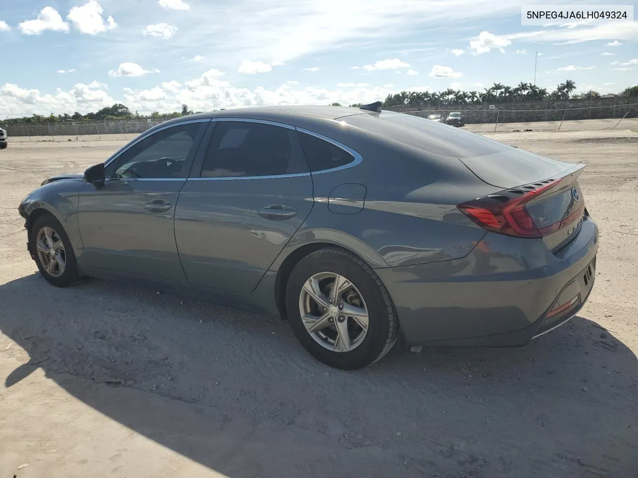 2020 Hyundai Sonata Se VIN: 5NPEG4JA6LH049324 Lot: 70260624