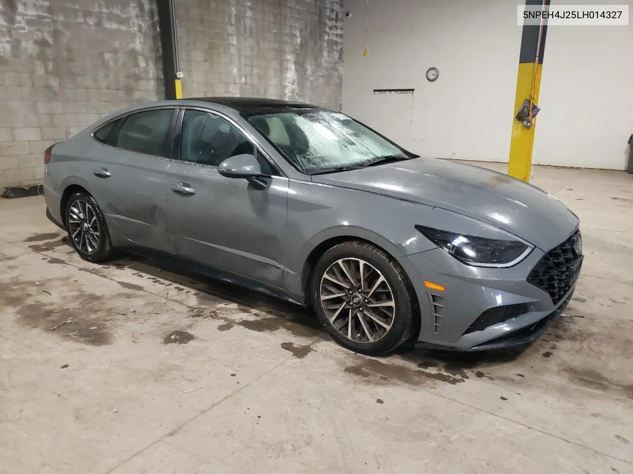 2020 Hyundai Sonata Limited VIN: 5NPEH4J25LH014327 Lot: 70646514