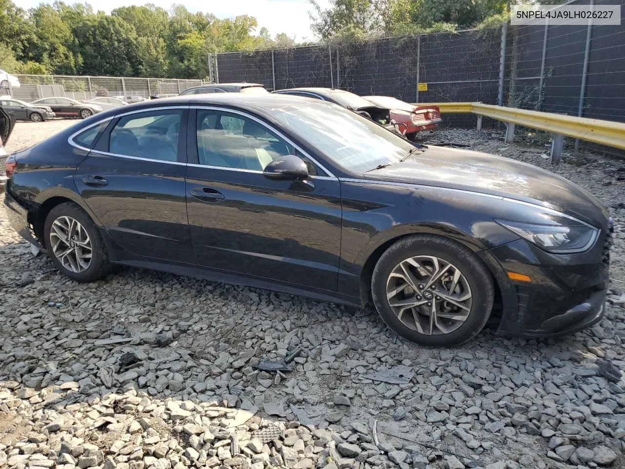 2020 Hyundai Sonata Sel VIN: 5NPEL4JA9LH026227 Lot: 71240814