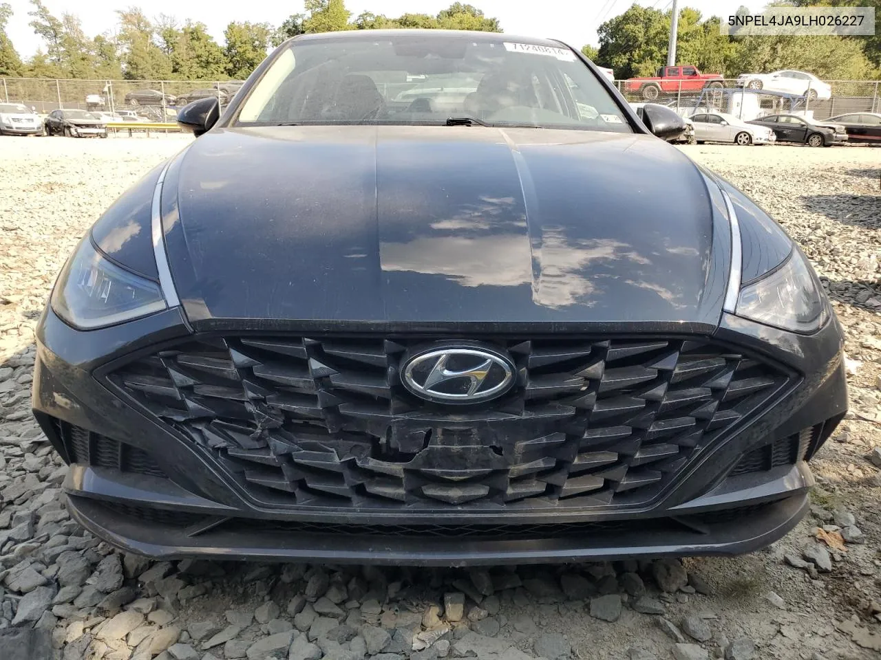 2020 Hyundai Sonata Sel VIN: 5NPEL4JA9LH026227 Lot: 71240814