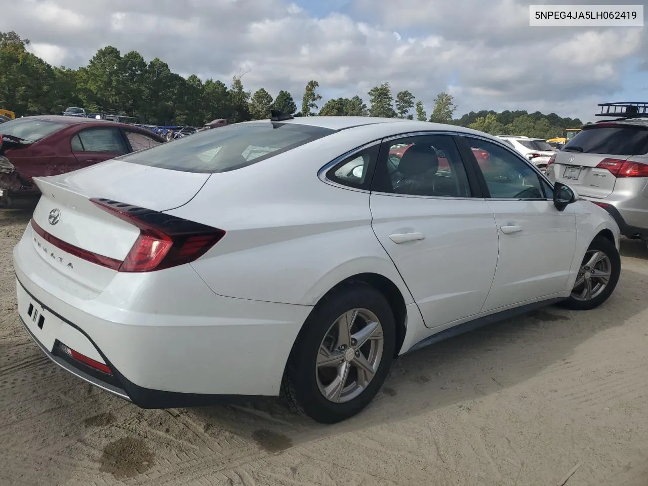 2020 Hyundai Sonata Se VIN: 5NPEG4JA5LH062419 Lot: 71271574