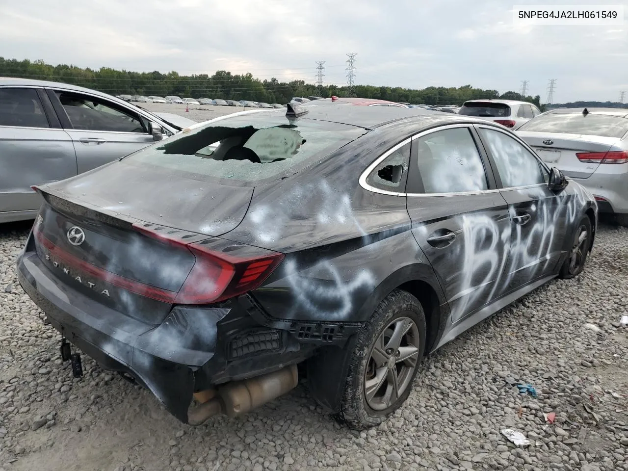 5NPEG4JA2LH061549 2020 Hyundai Sonata Se