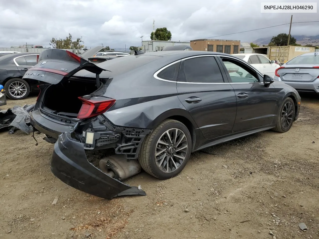 5NPEJ4J28LH046290 2020 Hyundai Sonata Sel Plus