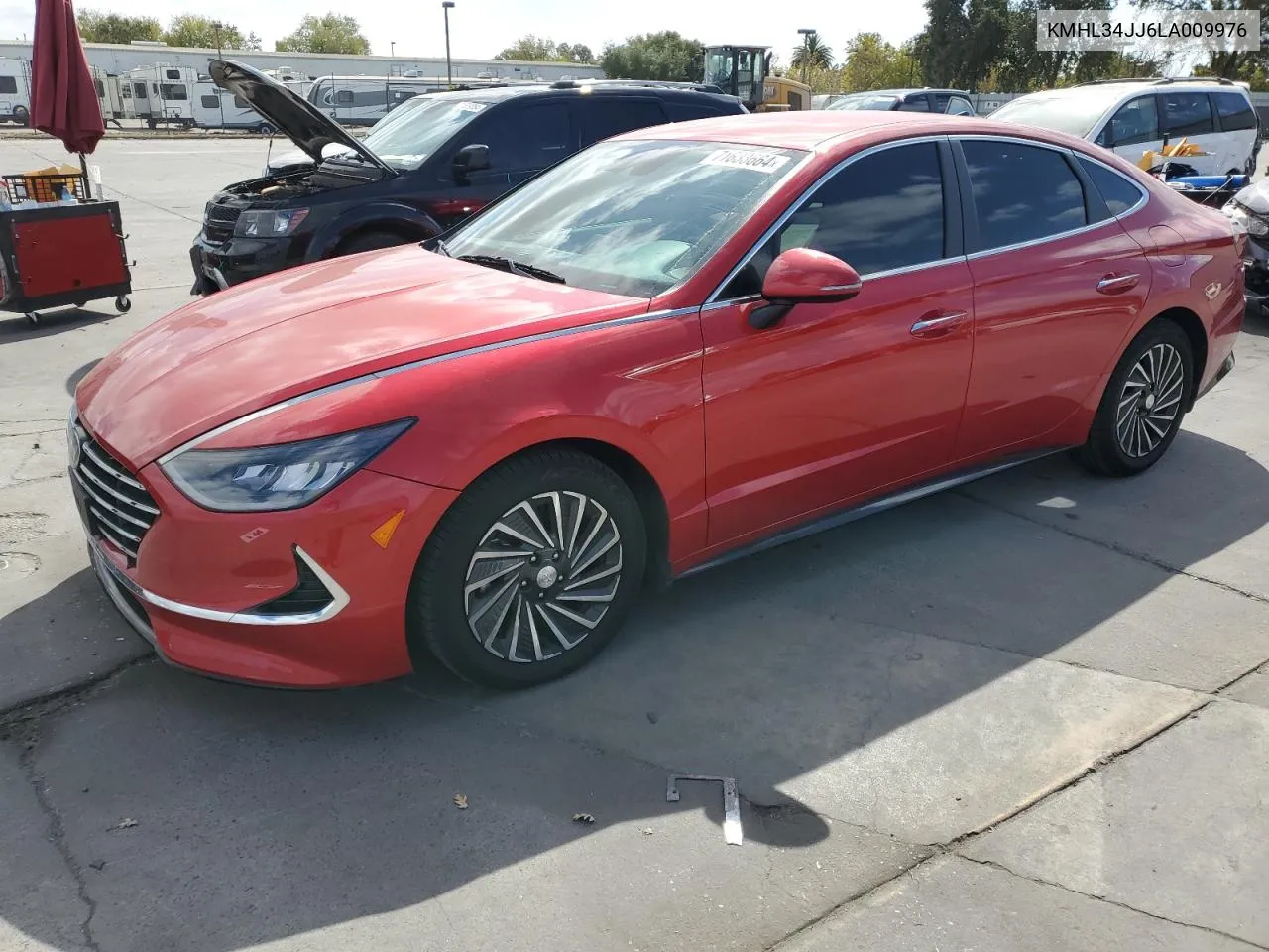 KMHL34JJ6LA009976 2020 Hyundai Sonata Hybrid